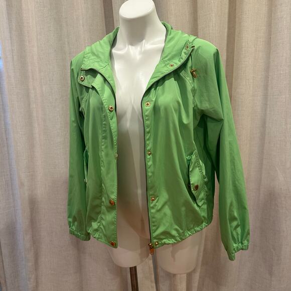 Ralph Lauren Lime Green Jacket sz S Lightweight hooded Jacket - Picture 3 of 7